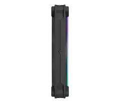 kompiuterio ventiliatorius - Fractal Design Momentum 14 RGB 3-pack Juodas (Black) - 6 nuotrauka