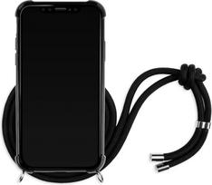 vandeniui atsparus deklas - Lookabe Necklace Snake Edition, skirtas iPhone Xr, silver black (loo024) - 4 nuotrauka
