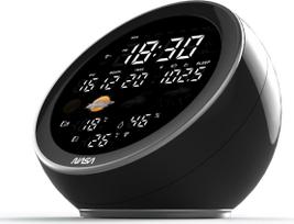 meteorologine stotele - Nasa WSP1500 black Weather Station/Speaker BT Moon - 5 nuotrauka