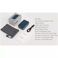 baterija isorine 12v - Orsen EW35 Wireless Power Bank 10000mAh black - 5 nuotrauka