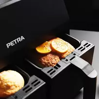 oro gruzdintuve dual - Petra PT4750BLKVDEEU7 Dual Air Juodas 3,7L - 7 nuotrauka