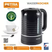 elektrinis virdulys 1.7l - Petra PT5572BLKVDE Juodas (Black) - 2 nuotrauka