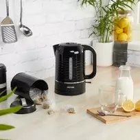 elektrinis virdulys 1.7l - Petra PT5572BLKVDE Juodas (Black) - 4 nuotrauka