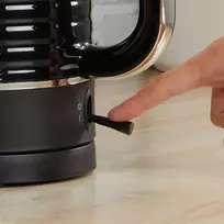 elektrinis virdulys 1.7l - Petra PT5572BLKVDE Juodas (Black) - 7 nuotrauka