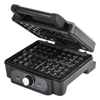 spurgu keptuve - Lovio LVWF001BK Vaflinė 1400W Juodas (Black) - 4 nuotrauka