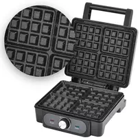 spurgu keptuve - Lovio LVWF001BK Vaflinė 1400W Juodas (Black) - 7 nuotrauka