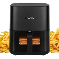 karsto oro gruzdintuve 5 l - Lovio PureFry LVAF001BK 5L Juodas (Black) - 3 nuotrauka