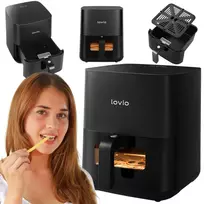 karsto oro gruzdintuve 5 l - Lovio PureFry LVAF001BK 5L Juodas (Black) - 4 nuotrauka