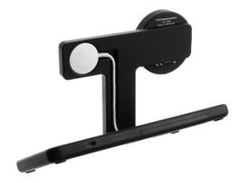 belaidis pakrovejas - Fixed | MagPowerstation 3-in-1 wireless charging stand with MagSafe mount support | FIXMPOS-BK | Black - 6 nuotrauka