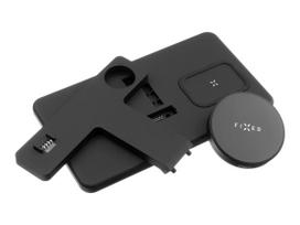 belaidis pakrovejas - Fixed | MagPowerstation 3-in-1 wireless charging stand with MagSafe mount support | FIXMPOS-BK | Black - 8 nuotrauka