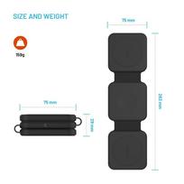 wireless magsafe charger - Fixed | Wireless Foldable Charger 3in1 Flex for Samsung | FIXFLE-SA-BK | Black - 5 nuotrauka