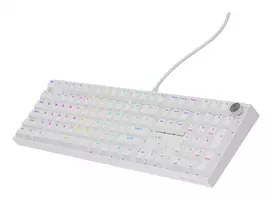 klaviatura zaidimams - Genesis Thor 404 | Mechanical Gaming Keyboard | Wired | US | White | USB | Gateron Yellow Pro | NKG-2299 - 5 nuotrauka