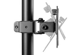 17 monitor - DIGITUS DA-90438 Dual Monitor Mount, Juodas (Black) - 6 nuotrauka