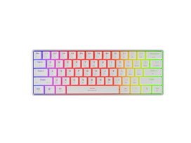 mechanical keyboard bluetooth - Genesis | THOR 660 G2 | Gaming keyboard | Wireless/Wired | US | White | 2.4 GHz, Bluetooth, USB | Tactile | NKG-2197 - 6 nuotrauka