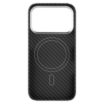 aramid deklas - Fixed MagVelar | Back cover | Apple | iPhone 17 Pro | Aramid | Black | MagSafe Support | FIXVM-1602-BK - 7 nuotrauka
