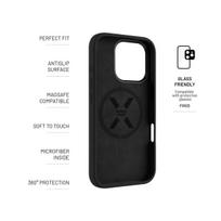 apple 17 - Fixed Back cover | Apple | iPhone 17 Pro Max | Liquid silicon | Black | MagFlow | FIXFLM2-1603-BK - 3 nuotrauka