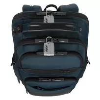 targus kuprines - TARGUS® HERITAGELUXE 15-16" BACKPACK - BLUE - 2 nuotrauka
