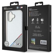 iphone 166 - BMW "M Carbon Tricolor Line MagSafe Case iPhone 16" Grey - 2 nuotrauka