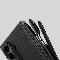 samsung telefonai - Nillkin Super Frosted FOLD Magnetic Back Cover Samsung Galaxy Z Fold 7 Juodas (Black) - 13 nuotrauka