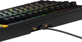 gaming klaviatura - Glorious GMMK 3 HE 75% Custom Gaming Klaviatūra, Juoda (Black) - 5 nuotrauka
