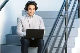 usb c laidines ausines - KENSINGTON H2000 USB-C Headset | K83451WW - 6 nuotrauka