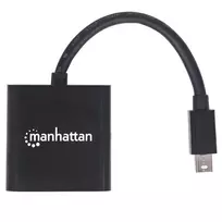 hdmi mini displayport - Manhattan Mini DisplayPort į HDMI adapteris 152570 Juodas (Black) - 3 nuotrauka