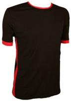 Pirkti Bars Mens T-Shirt Black/Red 167 L - Photo 1