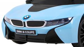 bmw masina - Ramiz Vaikiškas elektromobilis BMW I8 LIFT, mėlynas (Blue) - 4 nuotrauka