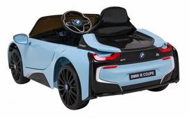 bmw masina - Ramiz Vaikiškas elektromobilis BMW I8 LIFT, mėlynas (Blue) - 10 nuotrauka