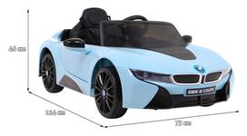bmw masina - Ramiz Vaikiškas elektromobilis BMW I8 LIFT, mėlynas (Blue) - 13 nuotrauka