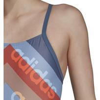 linas - Adidas Maudymosi Kostiumėlis Fit 1Pc Lin Mėlyna - 3 nuotrauka