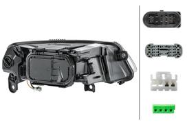 audi a6 c6 zibintai - Priekinis žibintas HELLA 1ZS009 925-411 AUDI A6 ALLROAD C6, A6 ALLROAD C7, A6 C6 - 2 nuotrauka
