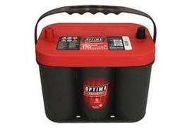 akumuliatoriaus starteris - OPTIMA O801287000 50Ah 815A EN 12V Raudona (Red) - 2 nuotrauka