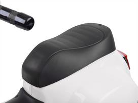 motociklai vaikams - Jokomisiada VESPA motoroleris su akumuliatoriumi PA0238, baltas (White) - 7 nuotrauka