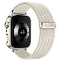 huawei watch 3 - Tech-Protect watch strap Nylon Huawei Watch Fit 3/4/4 Pro/5/5 Pro, Balta (Starlight) - 7 nuotrauka