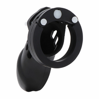 penio narvas - Hidden Desire Extreme Skaistybės Penio Narvas Silikoninis Juodas (Black) - 5 nuotrauka