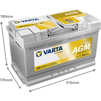 agm akumuliatorius - Varta Silver Dynamic AGM F21 - 4 nuotrauka