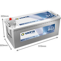 12v akumuliatorius - Varta ProMotive Black M12 - 3 nuotrauka