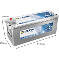 akumuliatorius 12v - Varta ProMotive Black HD M11 - 3 nuotrauka