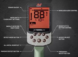 metalas - Metalo detektorius MINELAB X-TERRA PRO - 9 nuotrauka