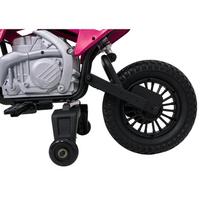 motociklai honda - Elektrinis motociklas HONDA CFR450R, Pink - 6 nuotrauka