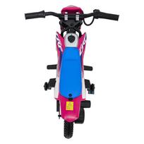 motociklai honda - Elektrinis motociklas HONDA CFR450R, Pink - 13 nuotrauka