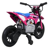 motociklai honda - Elektrinis motociklas HONDA CFR450R, Pink - 14 nuotrauka