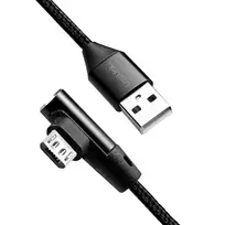 usb 2.0 a b cable - Logilink USB To Micro USB 90° Angled Cable Black 1m - 3 nuotrauka
