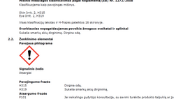 glaistas 28 kg - Universalus glaistas IGIS KR, 28 Kg maišas - 3 nuotrauka