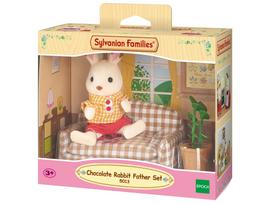 triusiai - Epoch Sylvanian Families Chocolate Rabbit Father Set 2201 - 5 nuotrauka