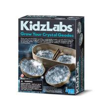 geodas - Kristalų auginimo rinkinys 4M KidzLabs Geode Crystal Growing, įvairių spalvų - 4 nuotrauka