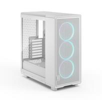 fractal design epoch - Fractal Design Epoch TG RGB Baltas (White) - 6 nuotrauka