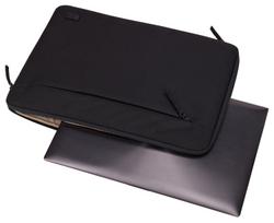 nesiojamo kompiuterio 14 deklas - Case Logic 5100 Invigo Eco Laptop Sleeve 14" Black - 5 nuotrauka