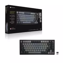 klaviatura zaidimams - Corsair Keyboard | K65 PLUS | Mechanical Gaming Keyboard | Wireless | Nordic | Black | USB Type-A | CORSAIR MLX Red | CH-91D401L-ND - 2 nuotrauka